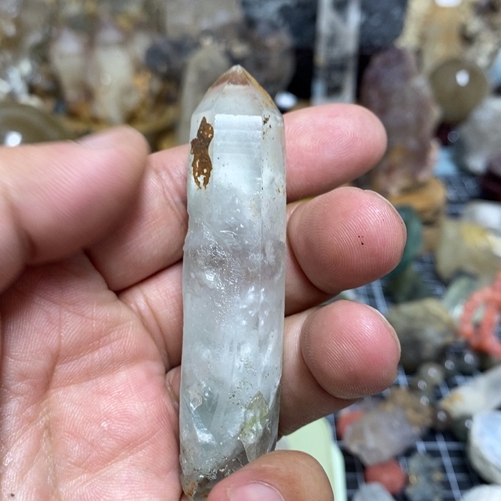 水晶水晶柱未镶嵌