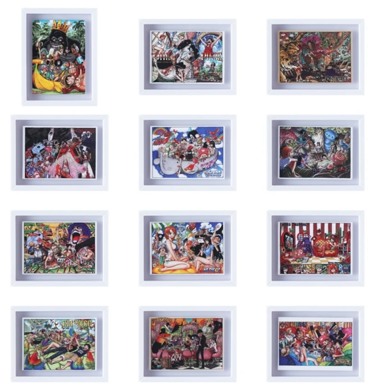 【绫绫】海贼王限定彩色冰箱贴六弹盲盒【默认代拆】