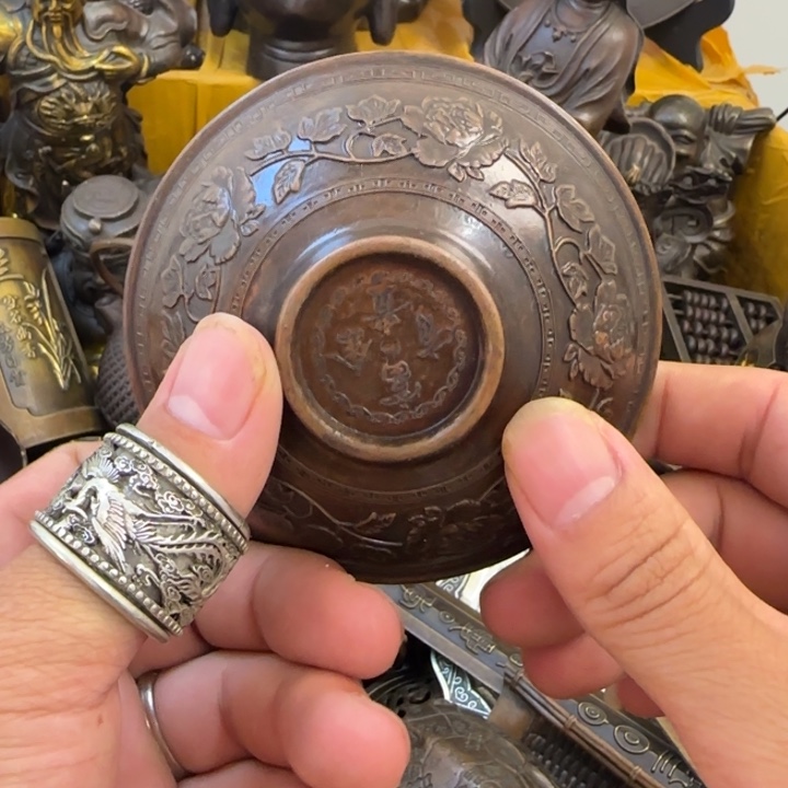 铜器摆件，诚信经营 