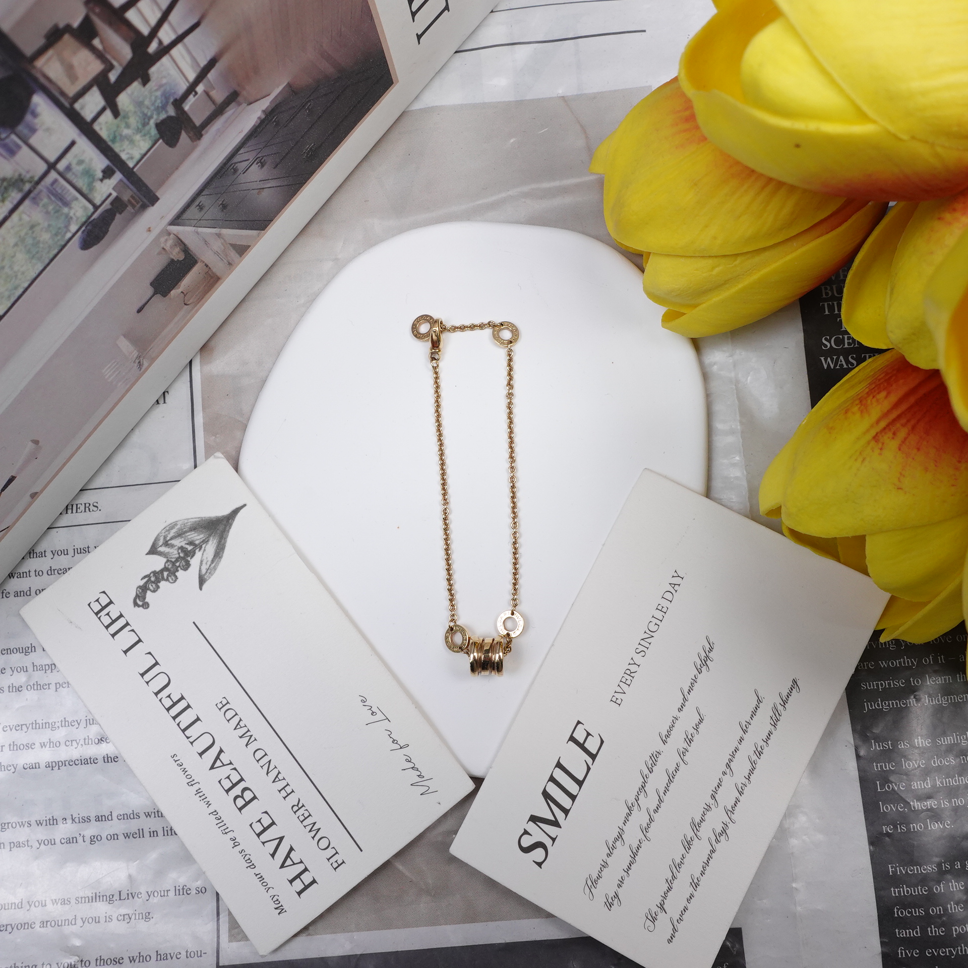 99新 BVLGARI/宝格丽 /手链/T20322310