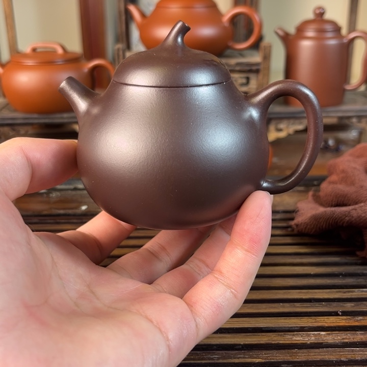 茶壶紫砂原矿紫砂手工制作