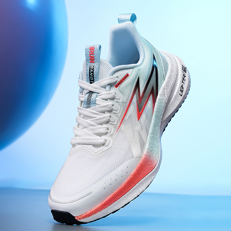 BTE/邦特水蜻蜓跑步鞋秋冬季新款网面透气轻便网面透气鞋男鞋