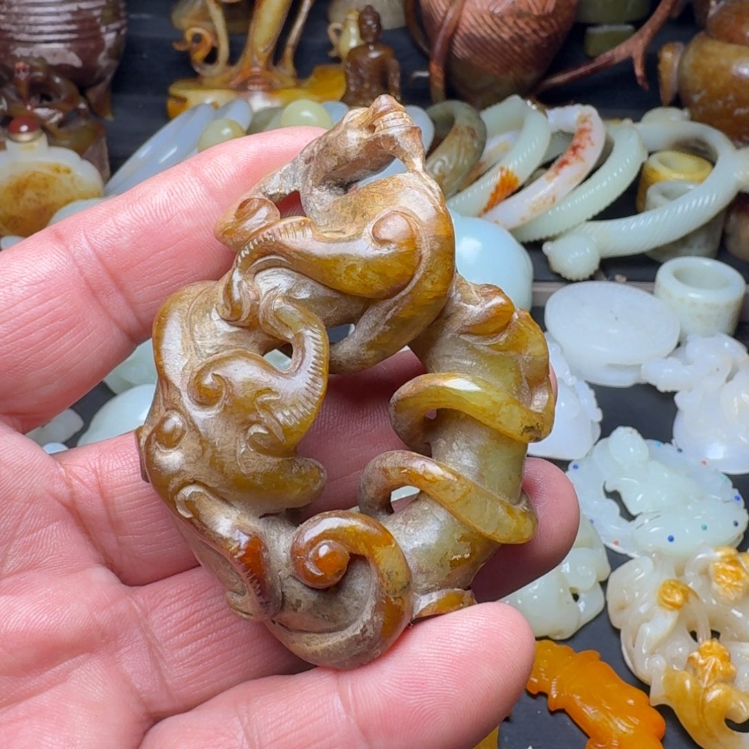 和田玉挂件未镶嵌