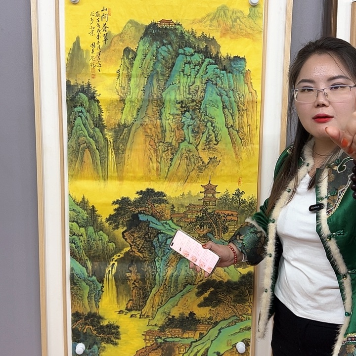 国画中美老师国画作品