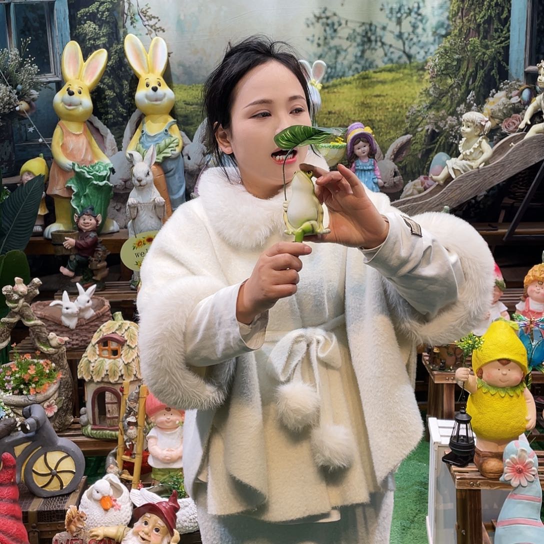 摆件花园摆件红红火火