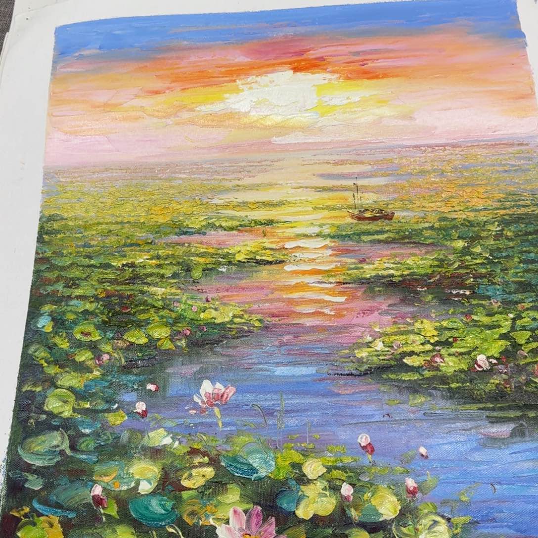 油画优惠活动开始了。