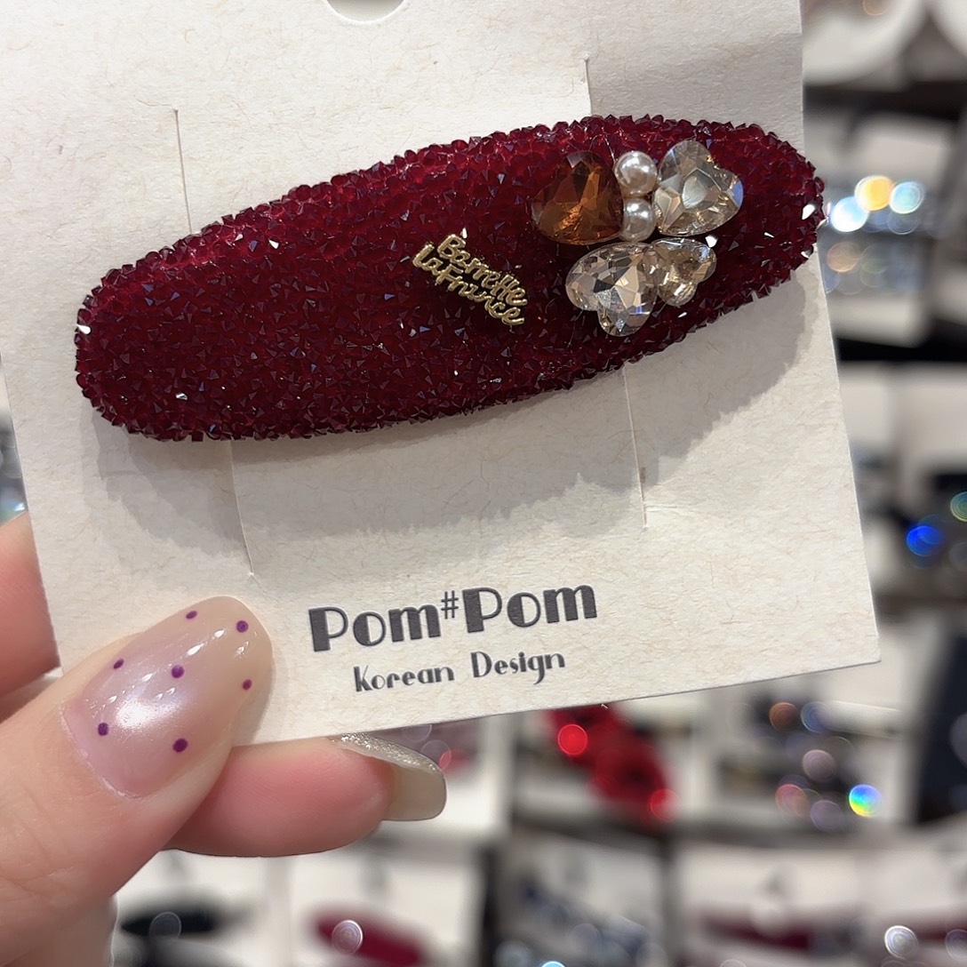 皮质铁合金红色砂糖拜拜一个