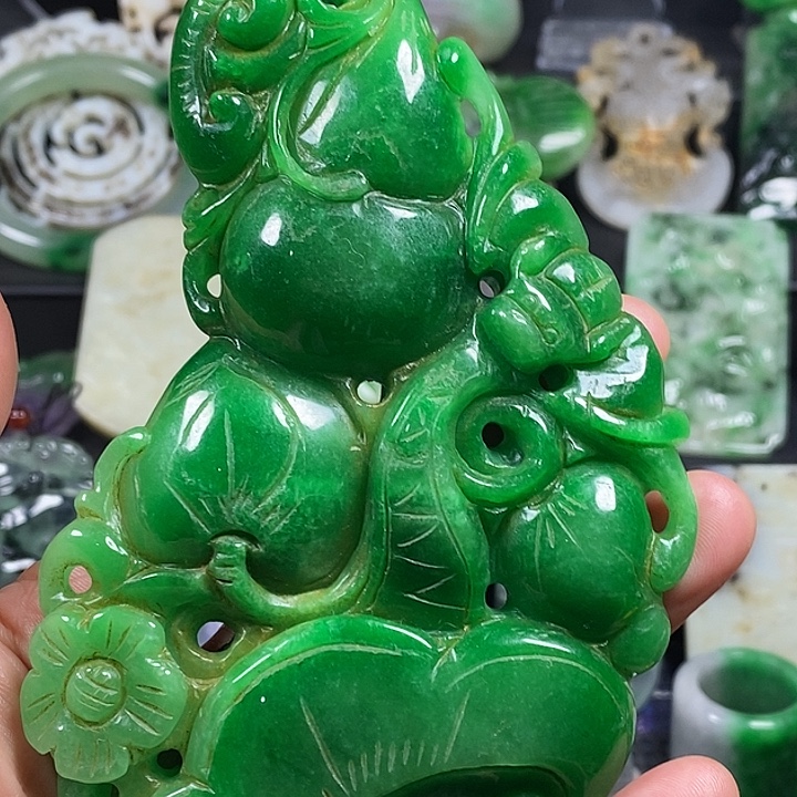 朱***其紫金钵盂菩提吊坠
