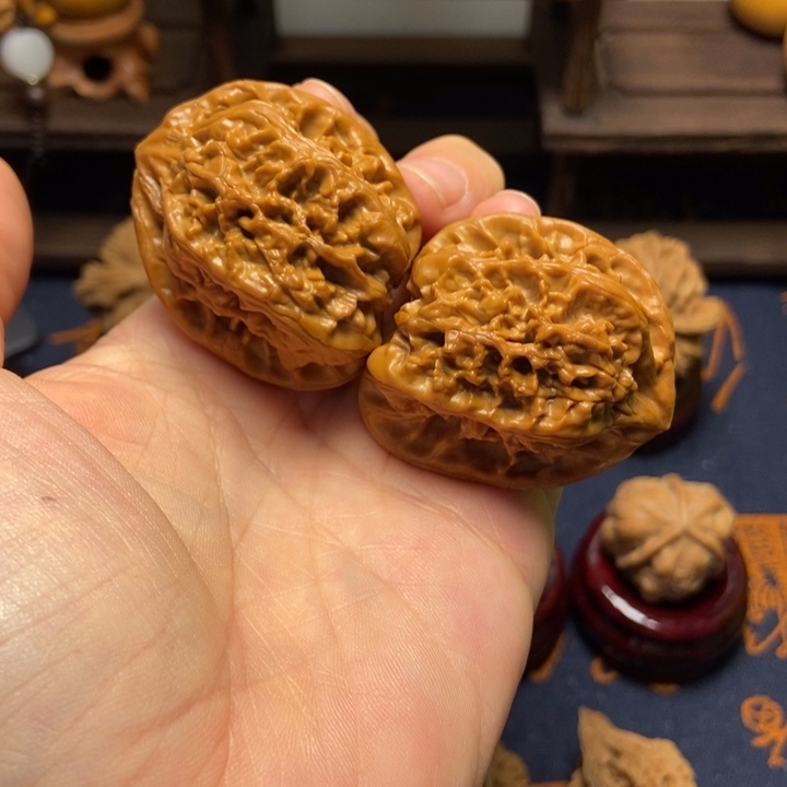 文玩核桃把件全品天使之翼承德粗筋39