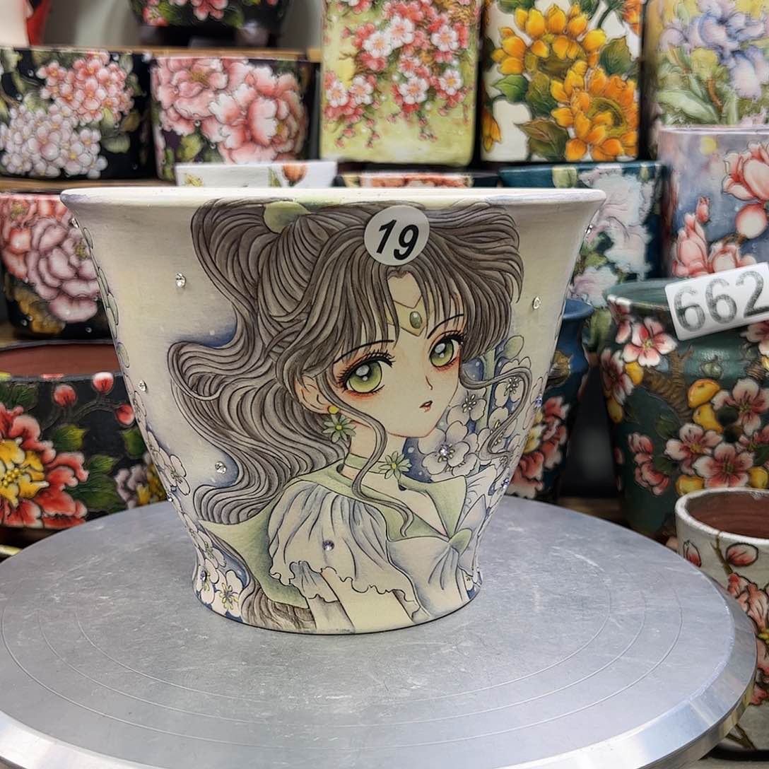 景德镇陶瓷花盆景德镇陶瓷hua p