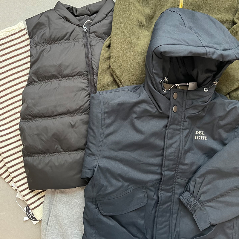 Q1878#RP-8917092030外套（米色+粉色）品牌童装外套