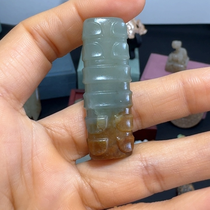 和田玉颈饰未镶嵌观**水