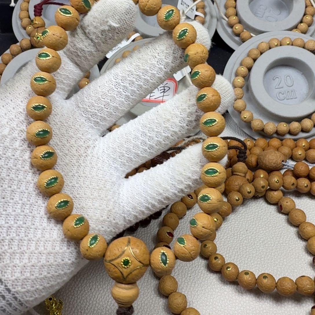 吊坠凤眼菩提11mm凤眼手持慈悲眼绿眼