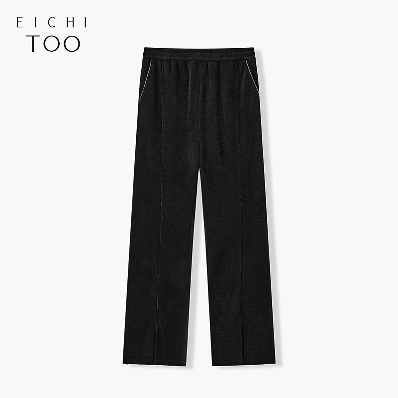 爱居兔新款柔软舒适宽松时尚阔腿裤喇叭裤EKKTJ1P001A