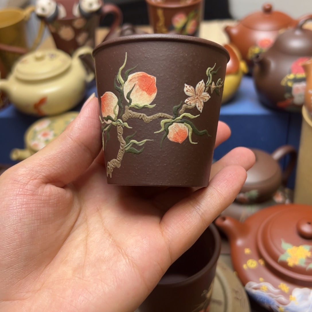 茶杯紫砂紫砂主人杯100c c