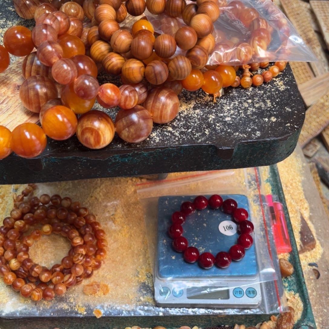 松木（琥珀木）手串/手链宋*1.5配饰