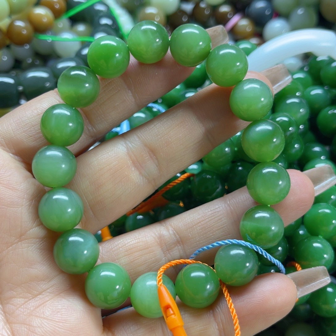 和田玉手链未镶嵌