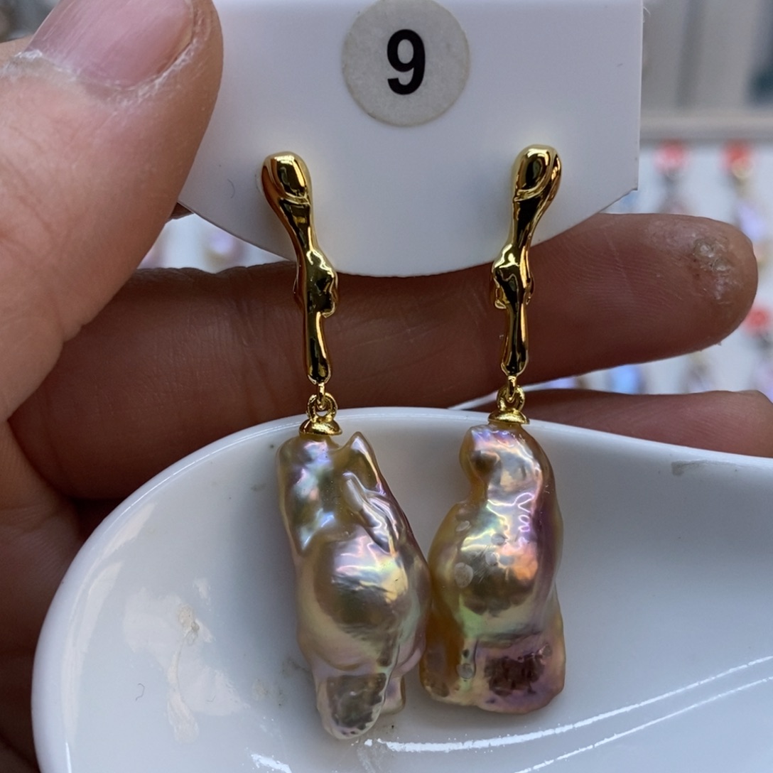 淡水珍珠未镶嵌美丽哦哦哦