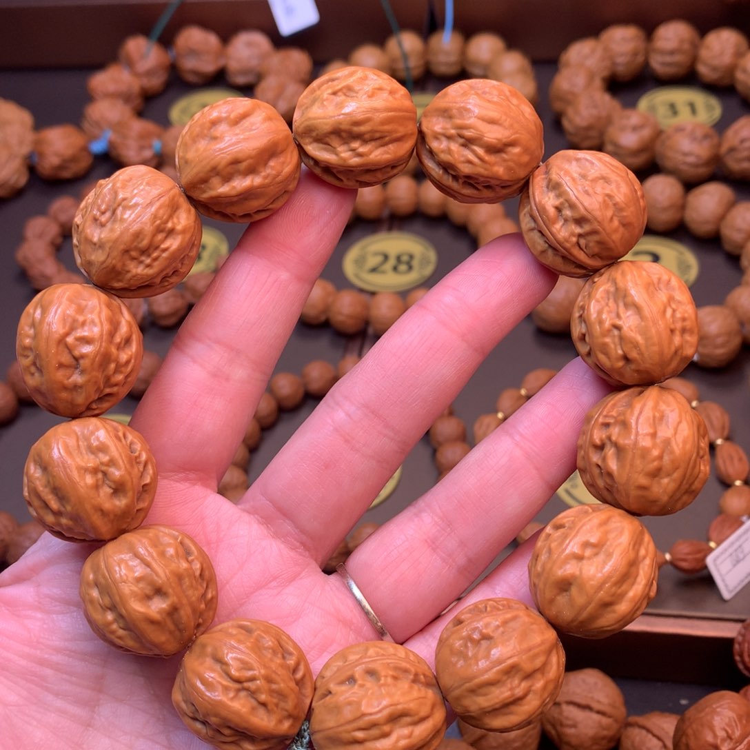 文玩核桃手串23尺寸