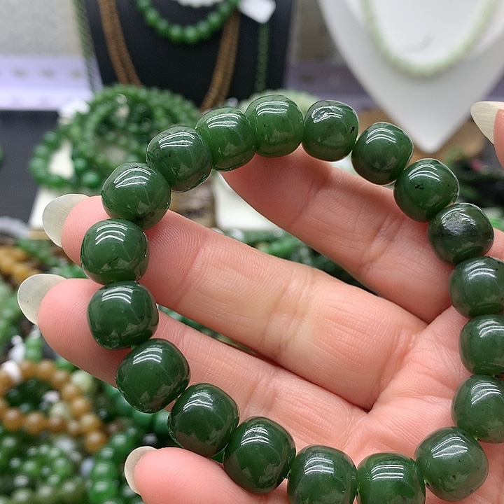 【闪购商品】和田玉手链未镶嵌11.5