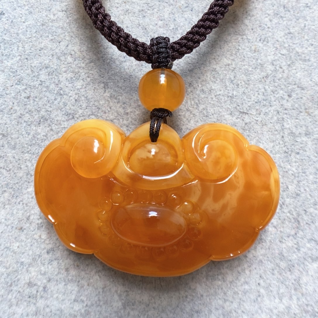 蜜蜡颈饰未镶嵌蜜蜡