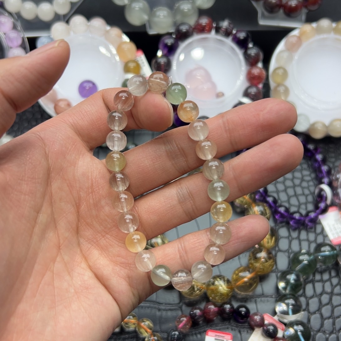 水晶手链未镶嵌水晶