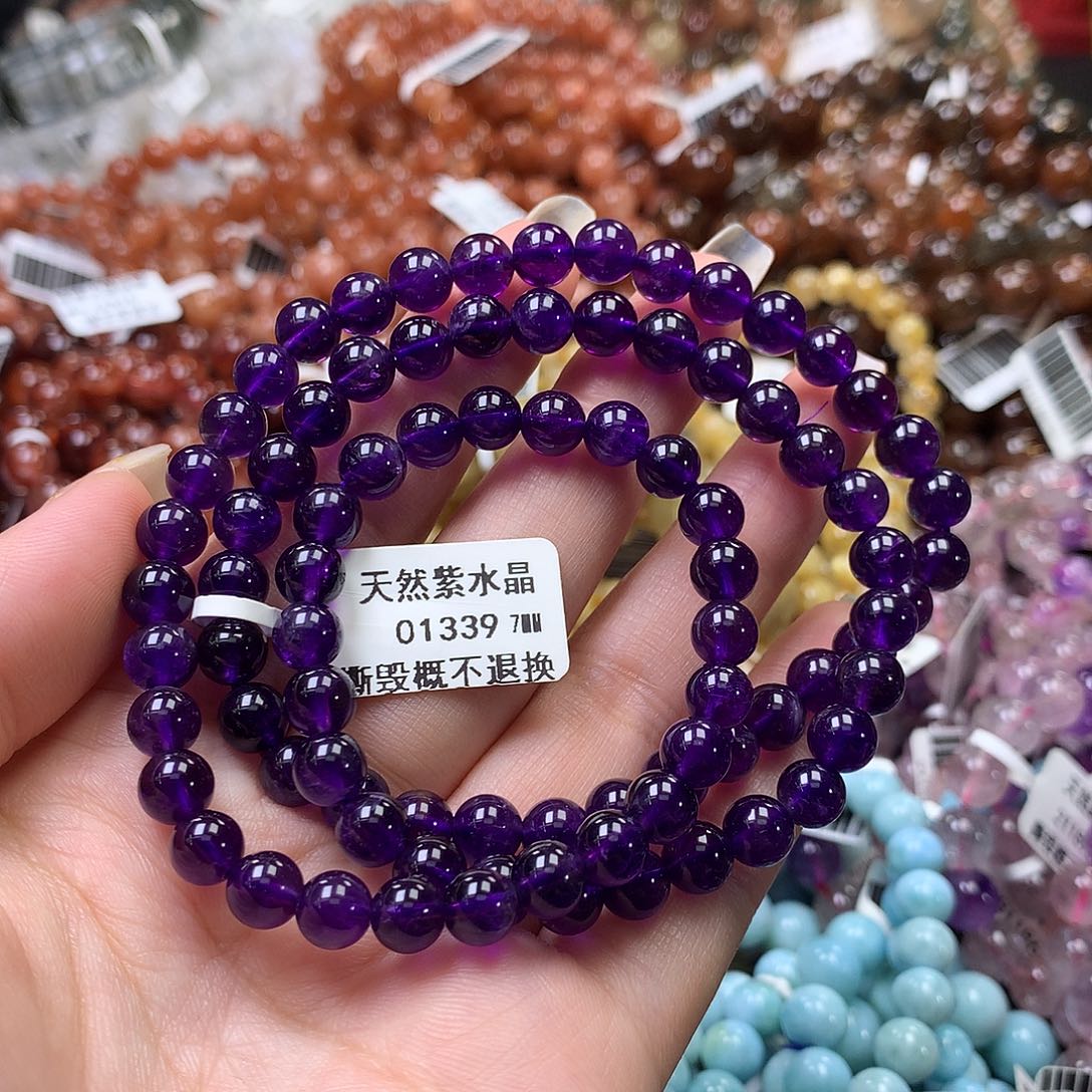 未镶嵌手链水晶，