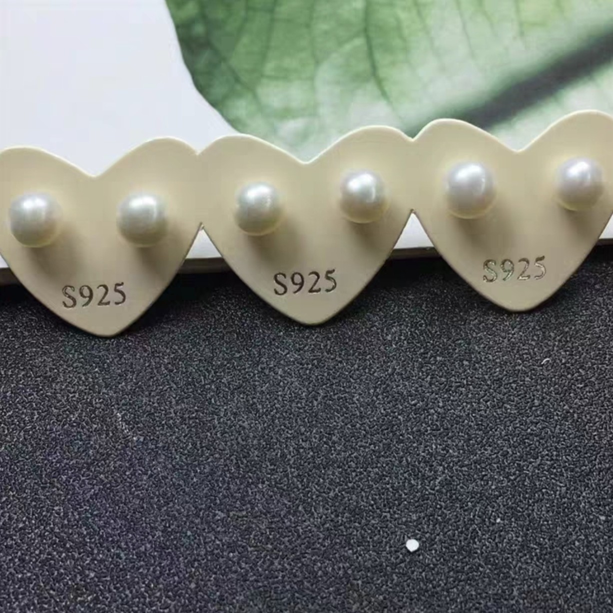 珍珠耳钉简约时尚气质百搭耳饰