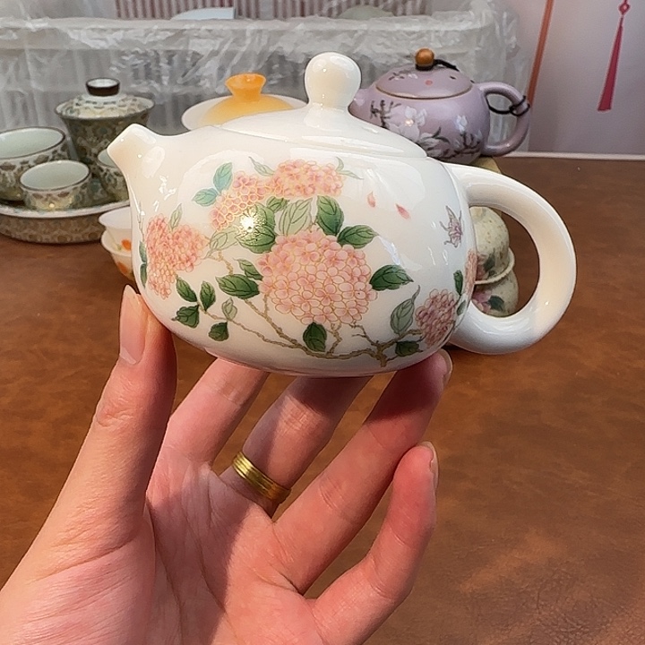 颜瓷闪购商品代替链接绣球西施壶