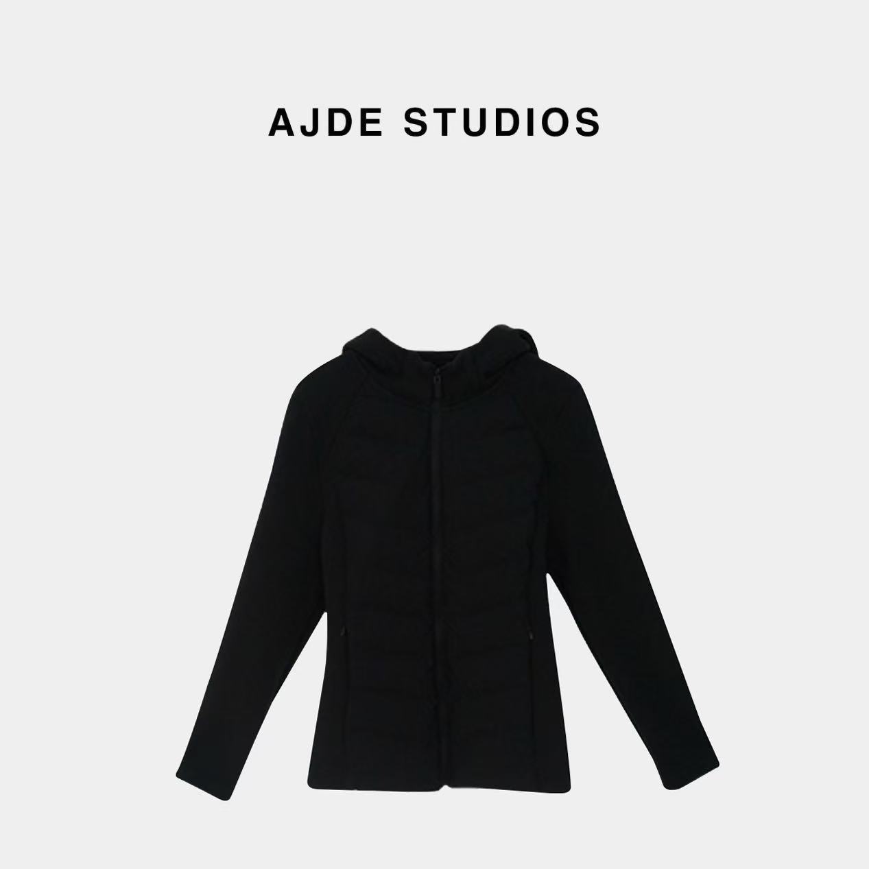 AJDE｜暖洋洋拼接羽绒服秋冬穿搭01