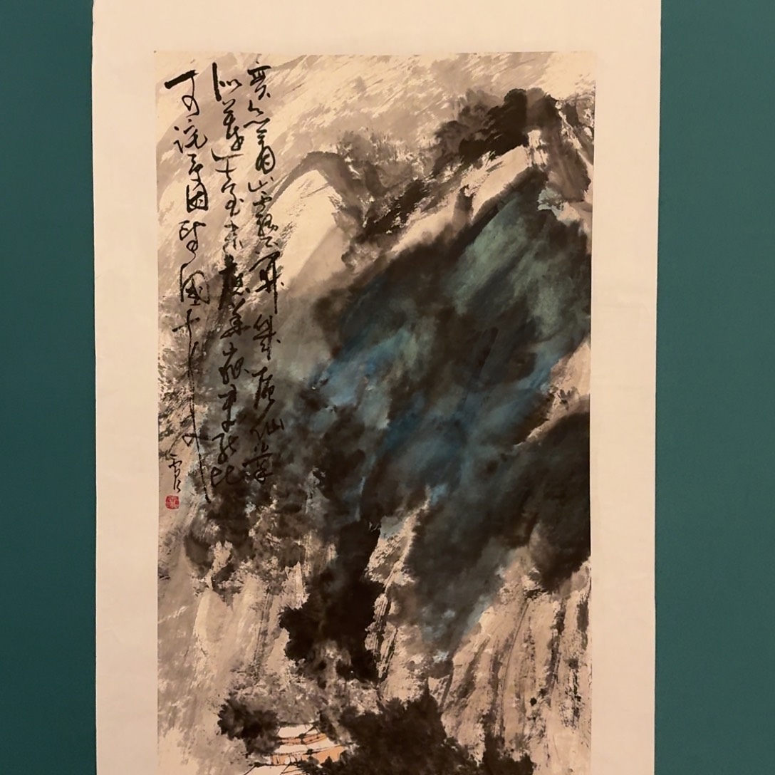 国画雷公老师作品画作