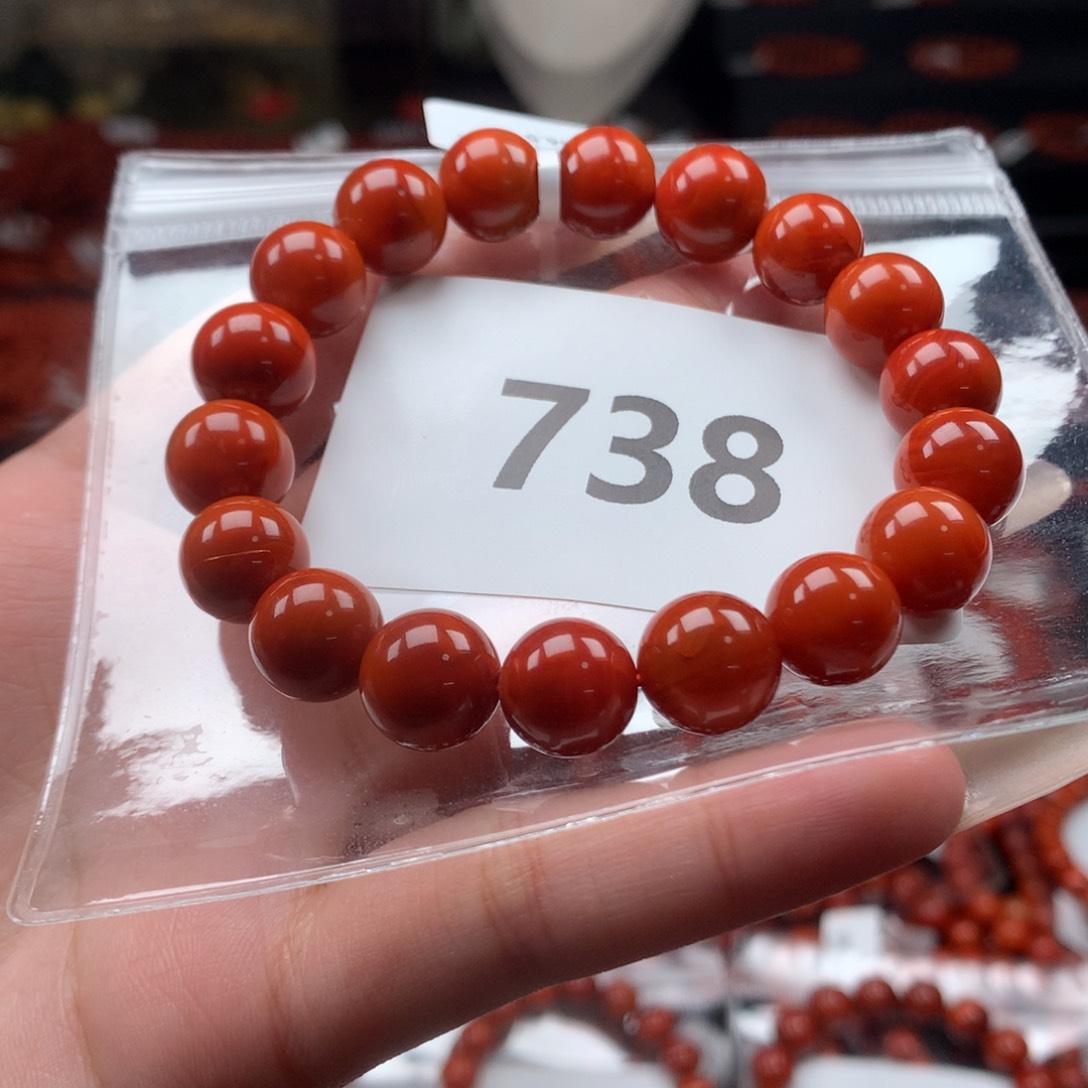 南红玛瑙手串未镶嵌11mm