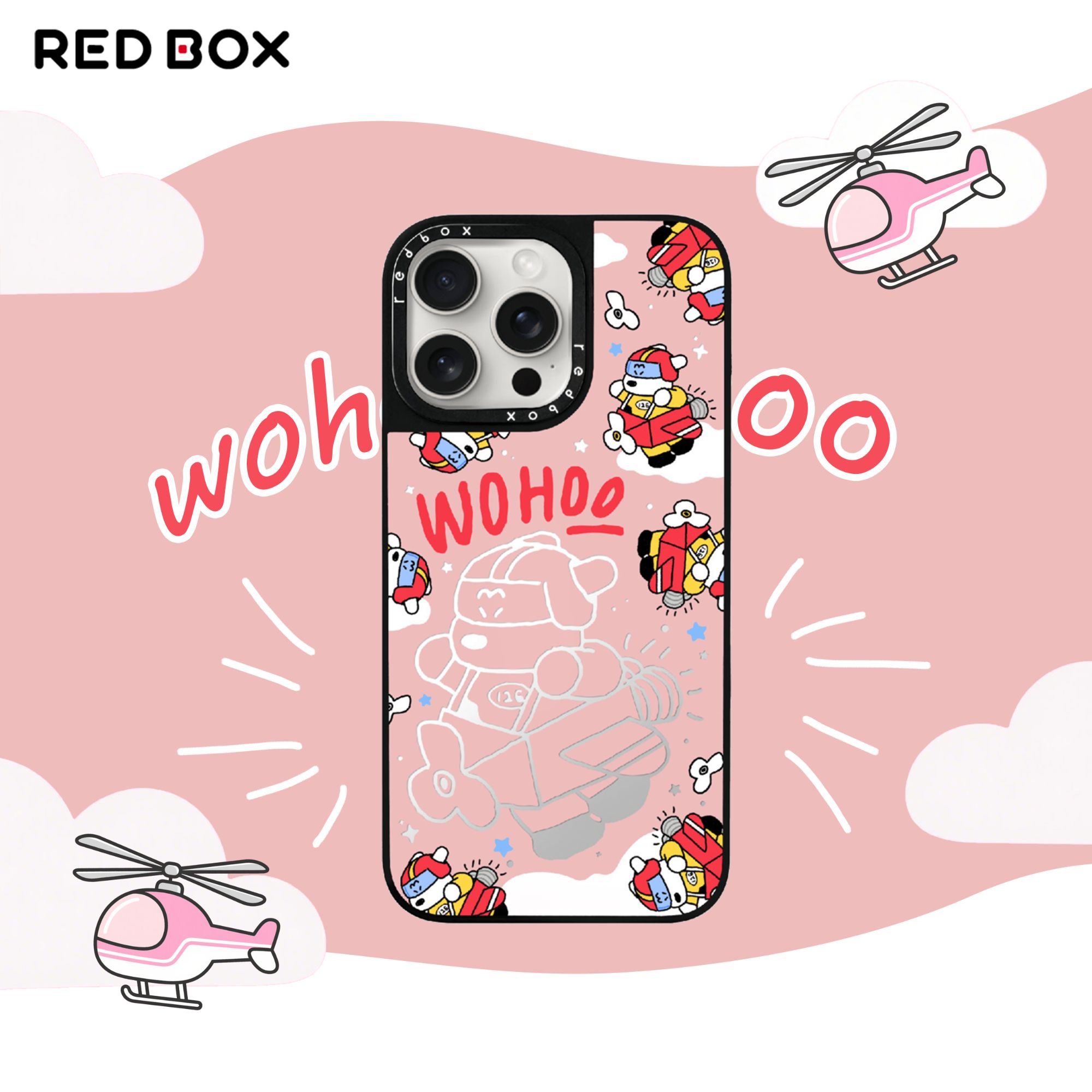 REDBOX ”WOHOO”原创磁吸手机壳