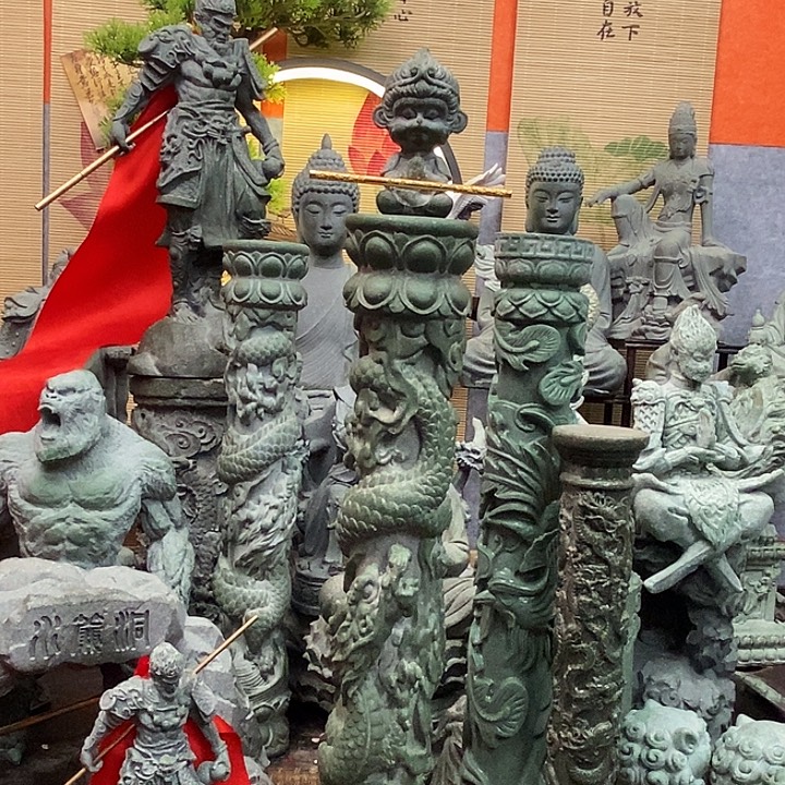 ****境36龙柱➕0238一套（鱼缸放