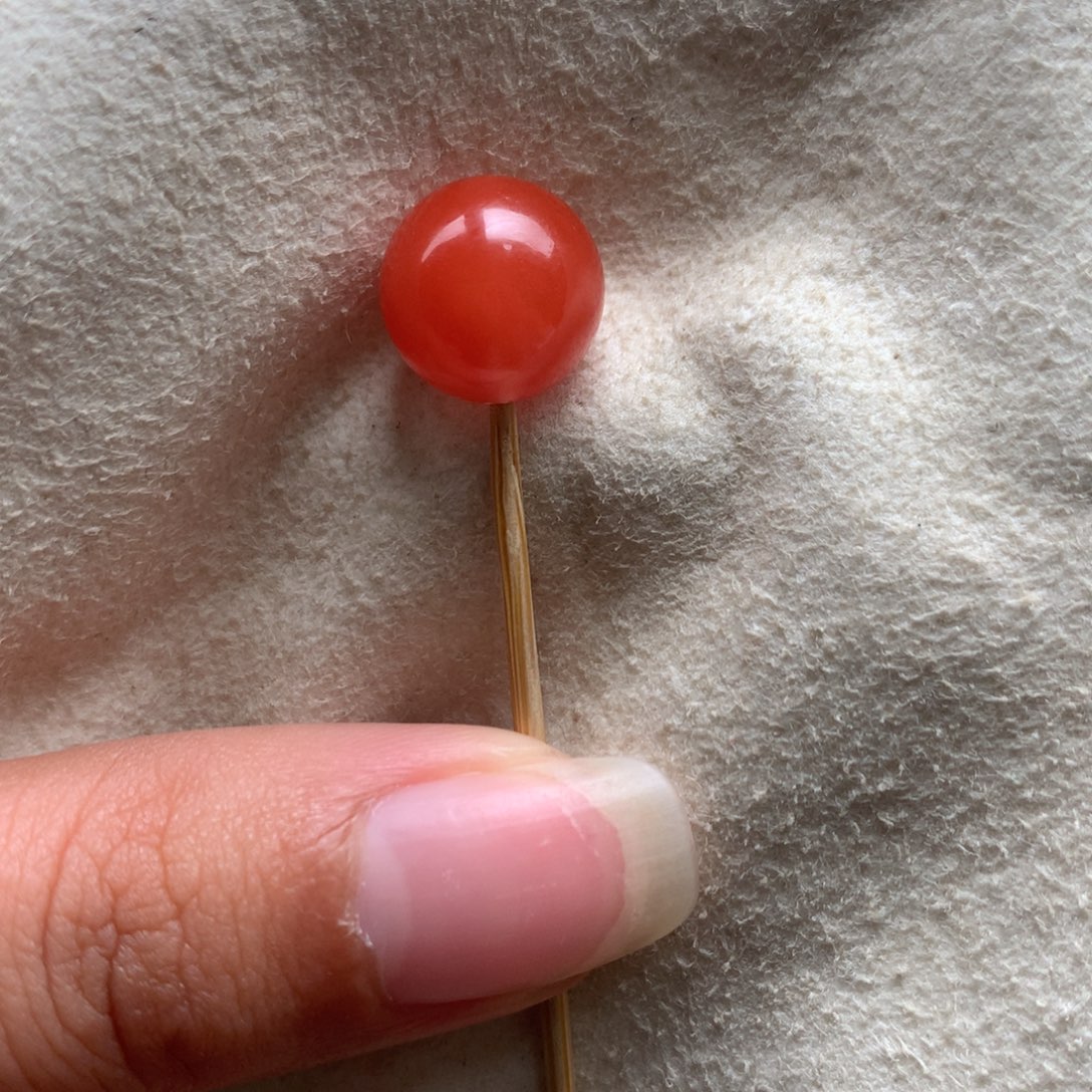 南红玛瑙未镶嵌保山天然原矿南红福利珠