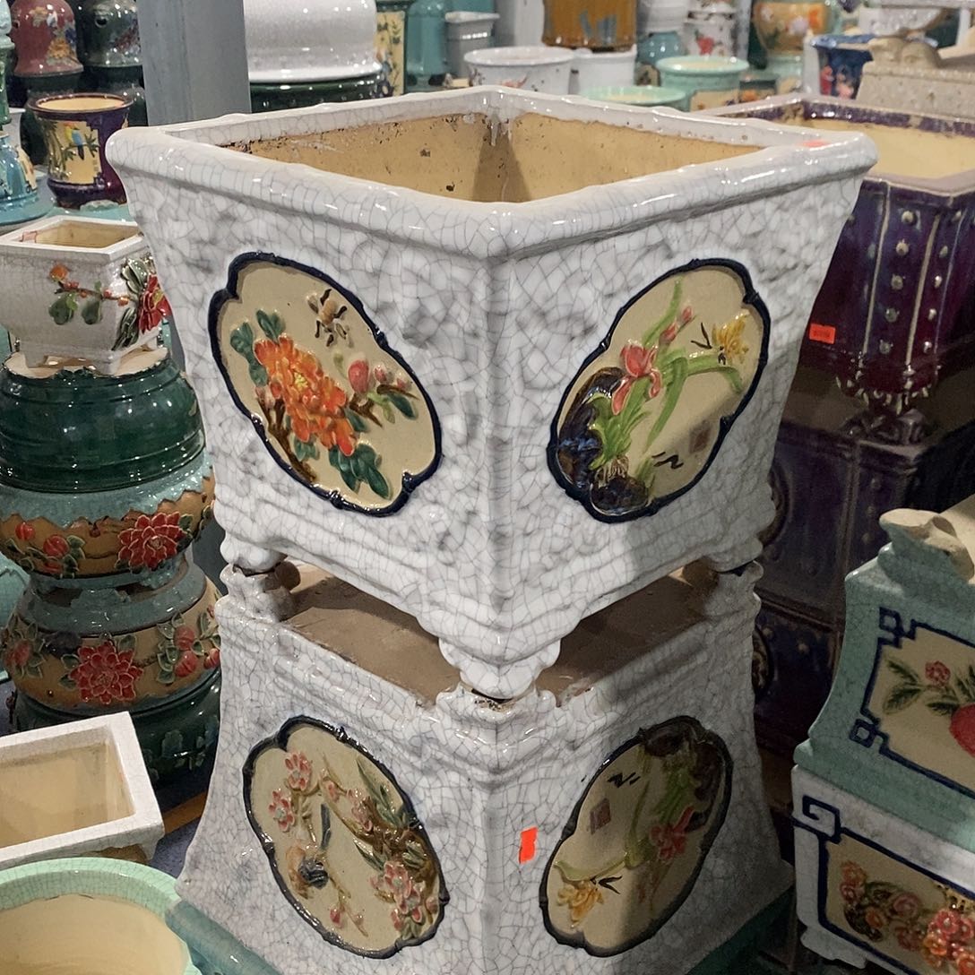 正宗岭南石湾盆湾盆石湾