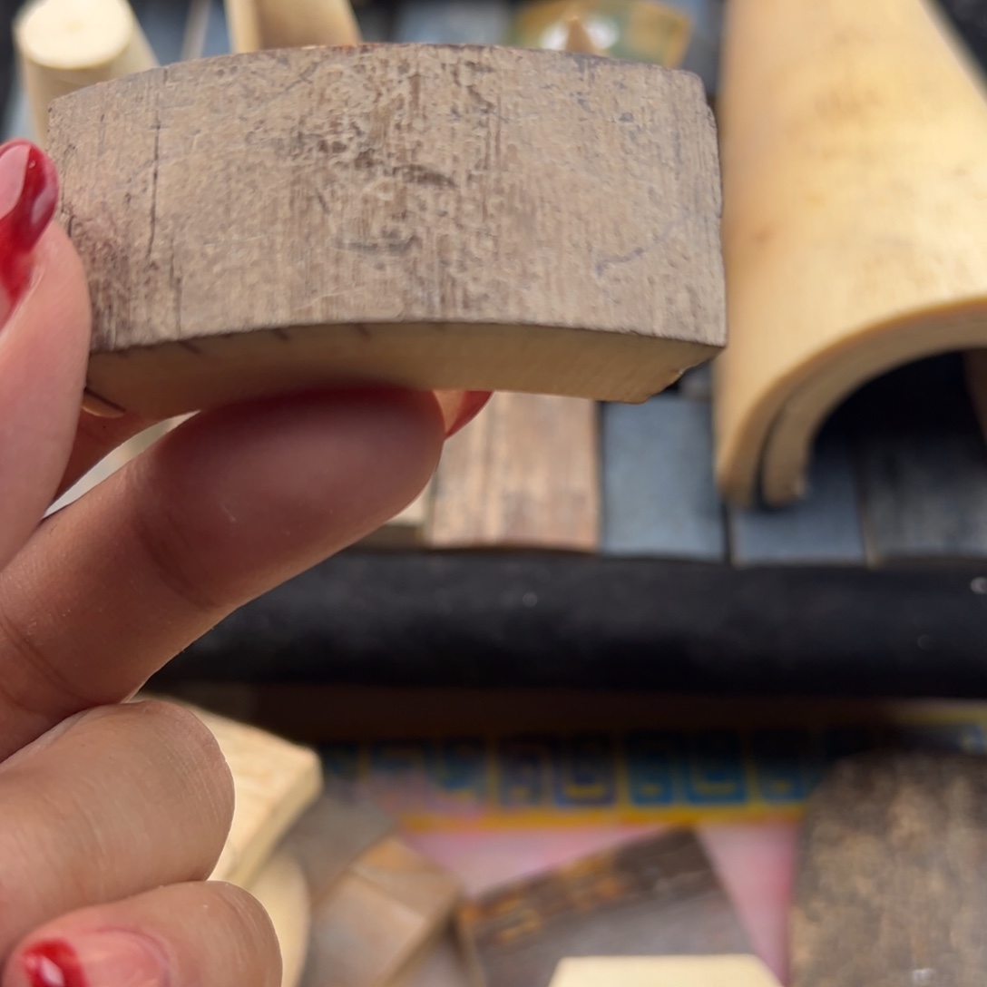 诗***方猛犸象牙手串/手链/手镯