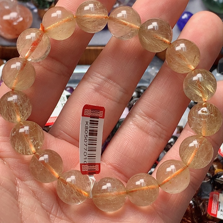 水晶手串未镶嵌天然