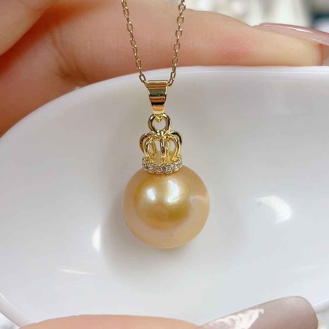 淡水珍珠合金吊坠(赠链)