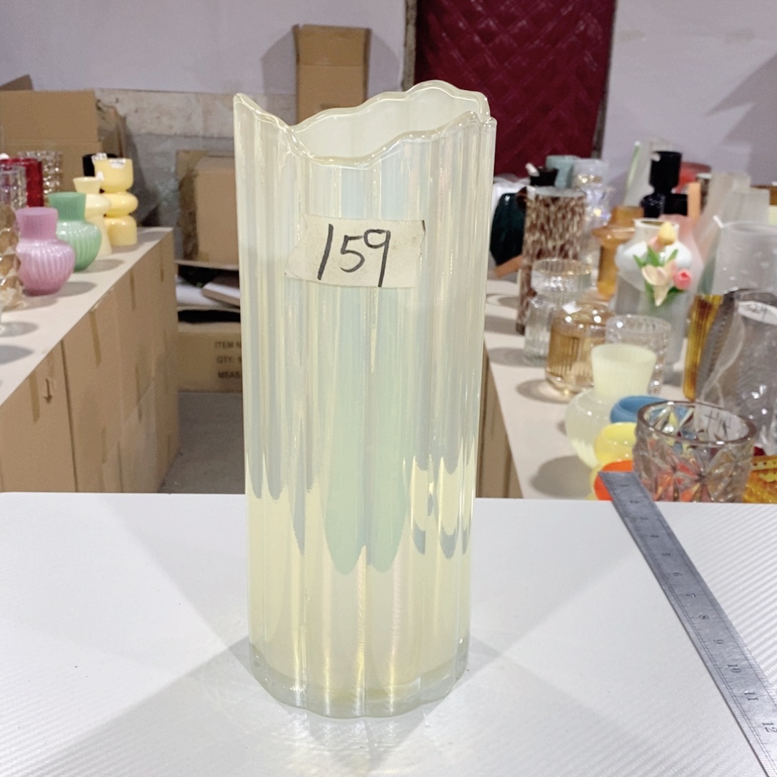 玻璃159高30口12玻璃花瓶嘎嘎好看玻璃花瓶