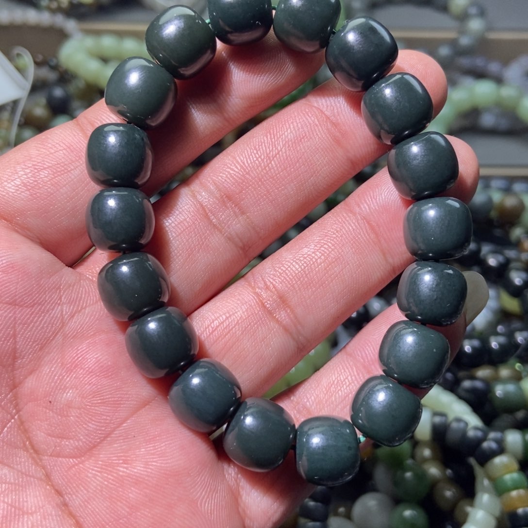 和田玉手链未镶嵌