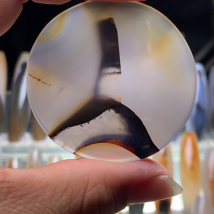 玛瑙/玉髓颈饰未镶嵌114