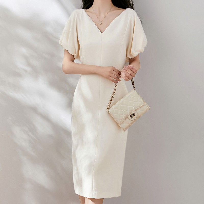 【319-499链接】麦迪长泰专属  轻奢高定女装时尚连衣裙