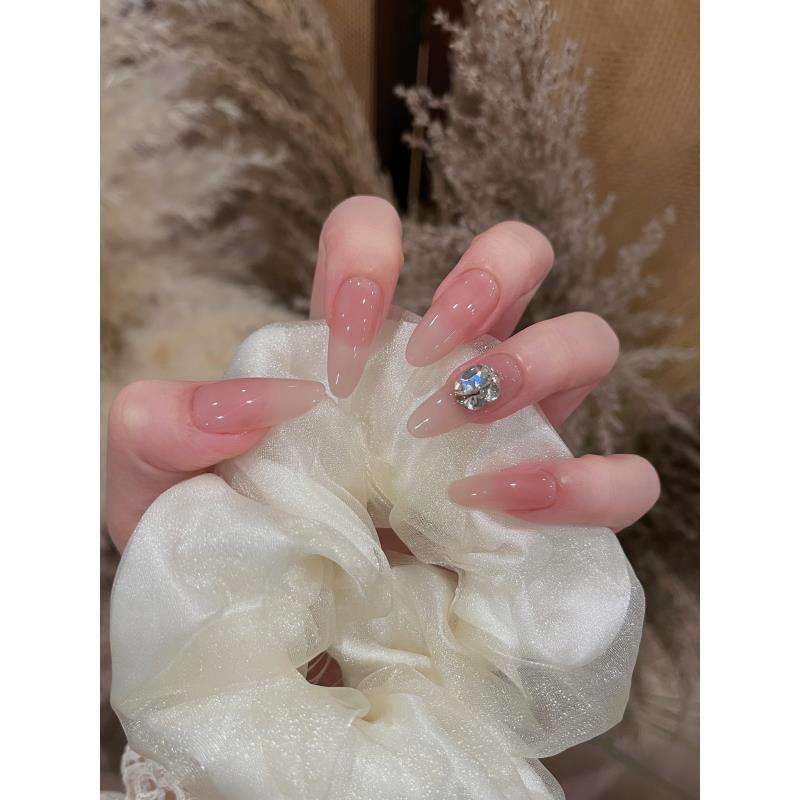 茉哉【月光之约】【12甲】】纯手工定制美甲拆卸穿戴甲A4488