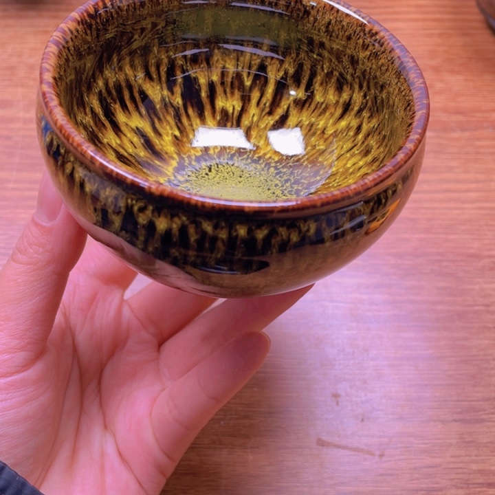 茶盏建窑建盏主人杯