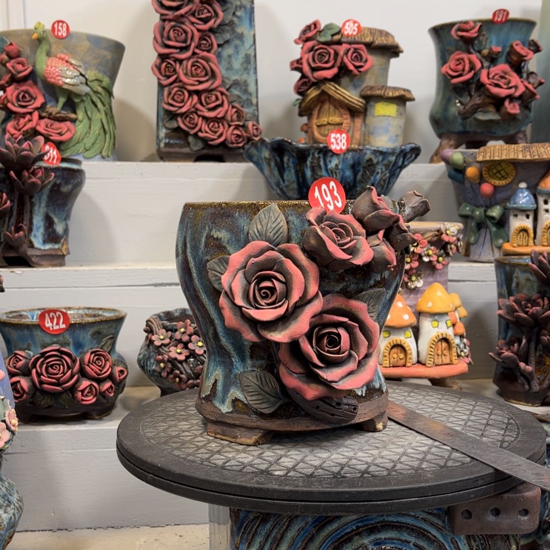 陶瓷193 号陶然花器福利特价