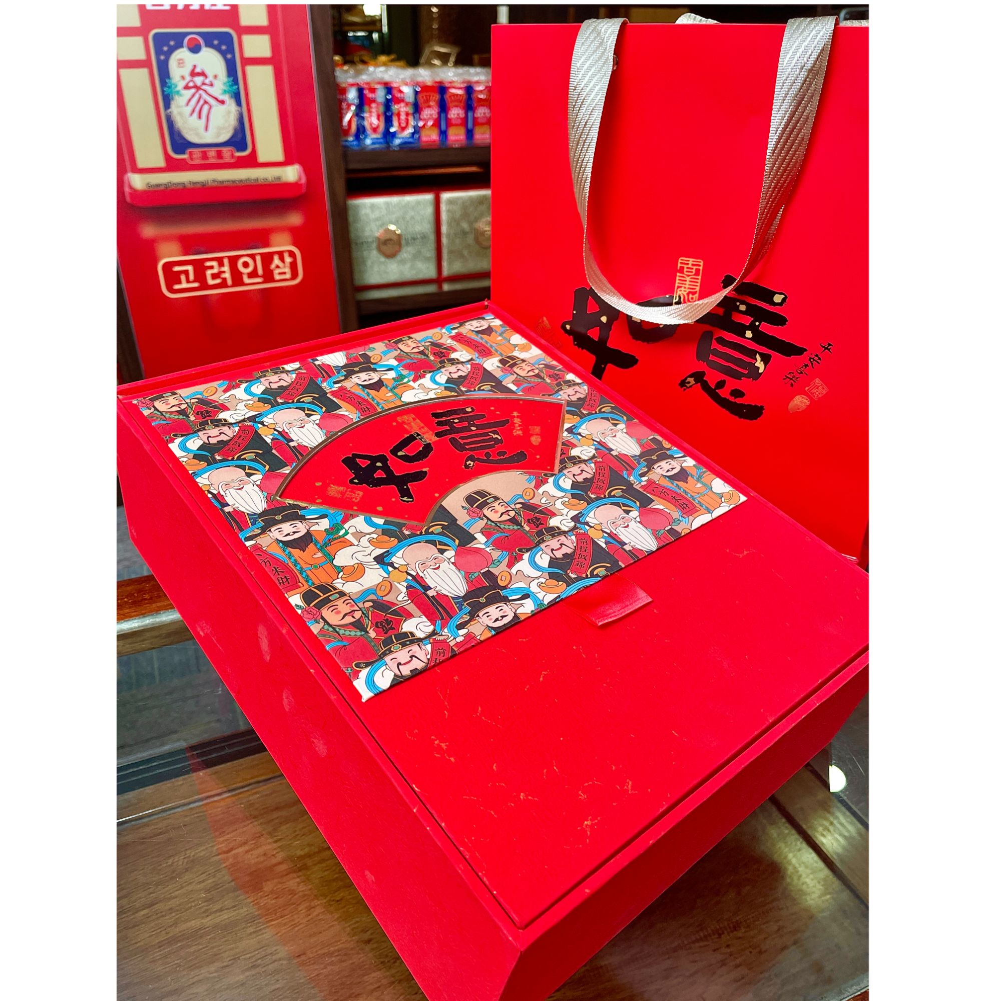 （吴哥推荐）官方庄 如意四宝礼盒 送礼佳品