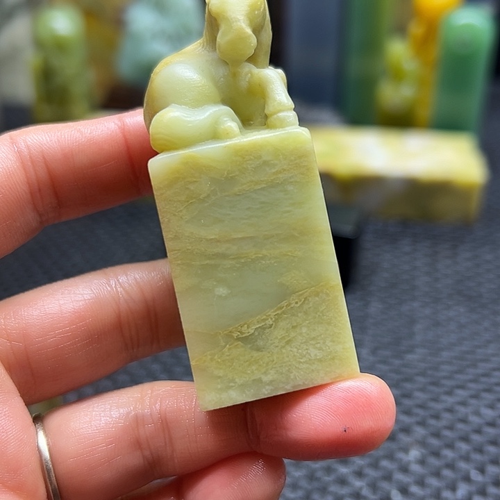 用***3青田石印章石印章石