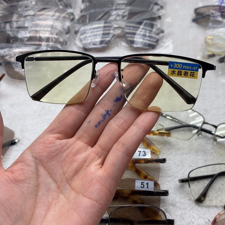 竹叶青老花镜300度