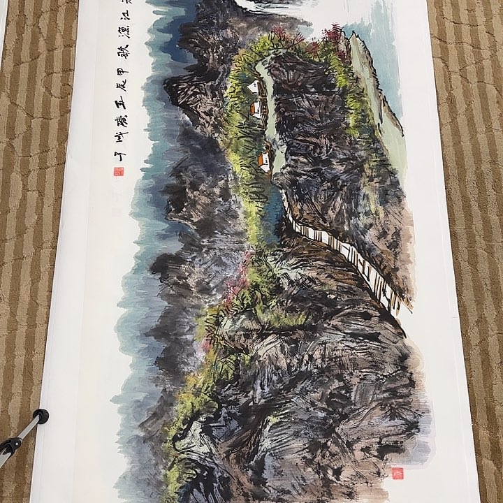 国画花鸟的翅膀和翅膀